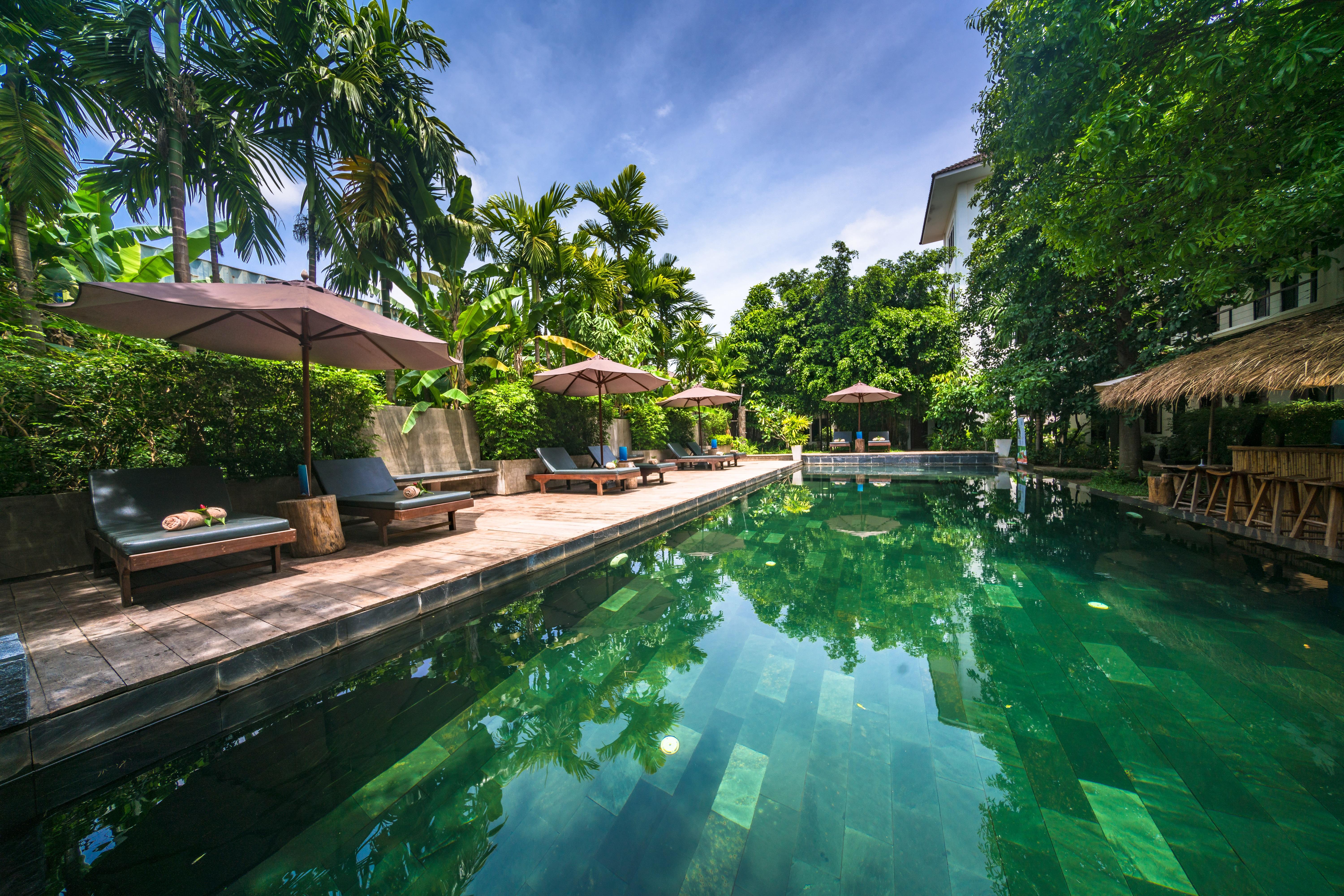 La Residence Blanc D' Angkor Siem Reap Eksteriør bilde